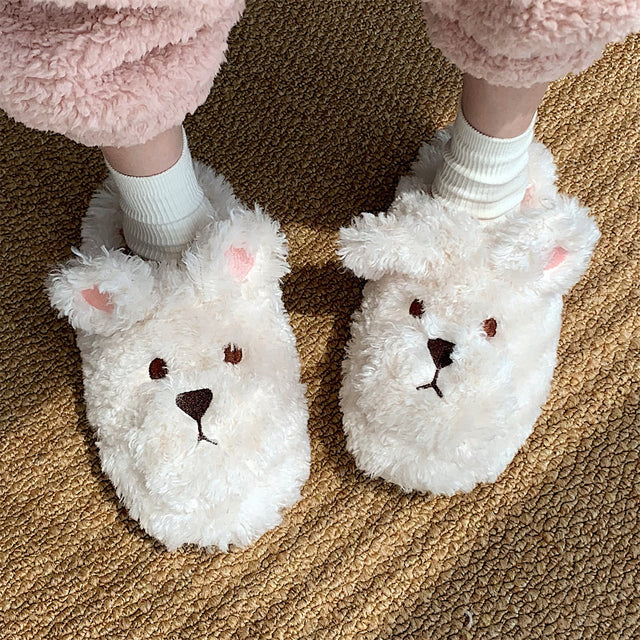 Fluffy Animal Slippers