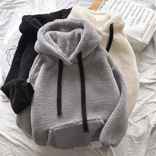 Oversized Fluffy Hoodie